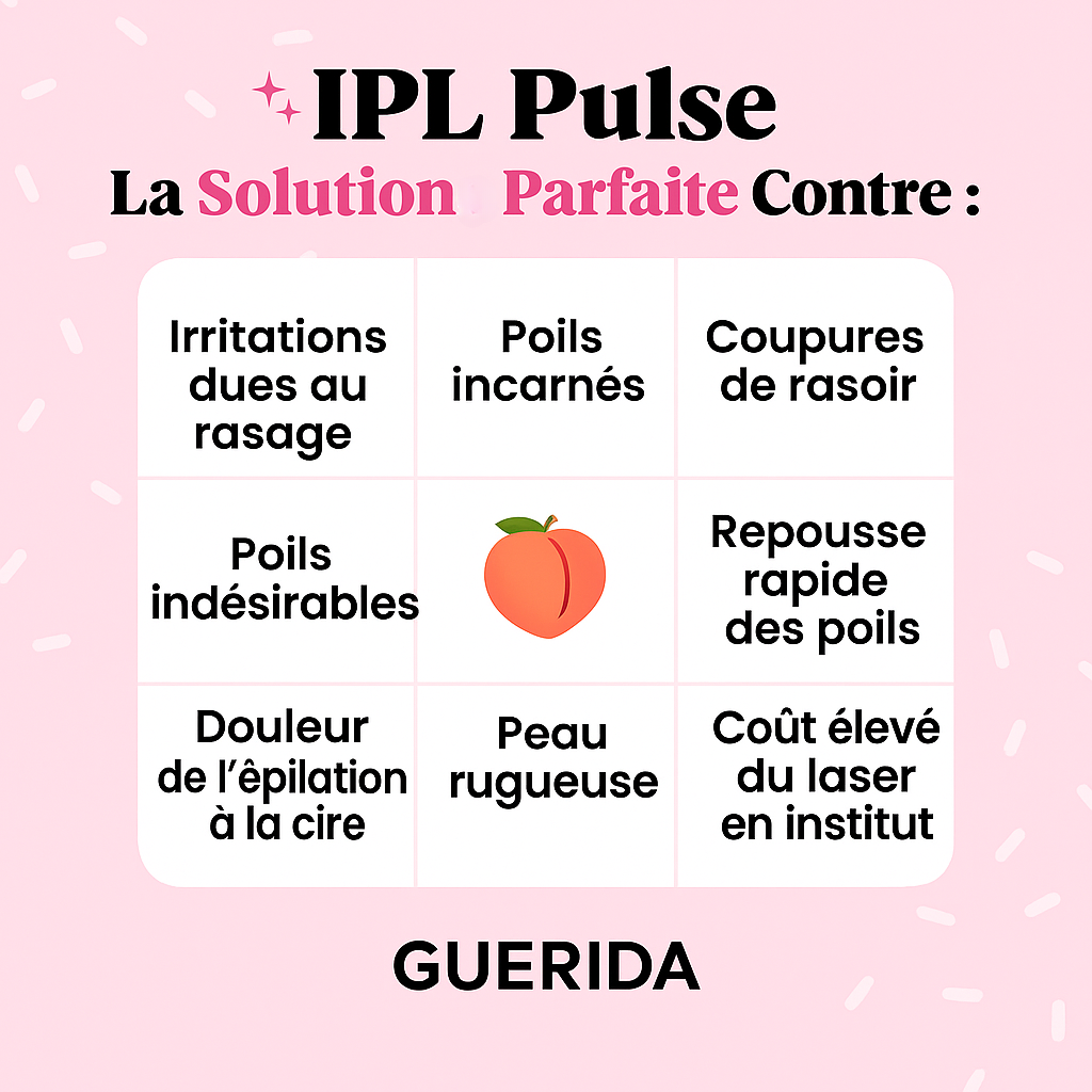 Épilateur à lumière pulsée – IPL PRO